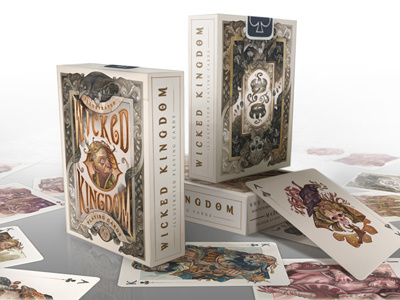 Wicked Kingdom Illustrated Playing Cards