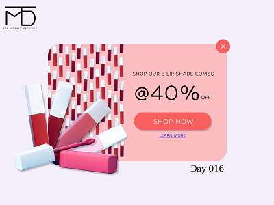 Pop-up/Overlay DailyUI Day016 dailydesign dailyui day016 design happydesigner overlay popup ui ux