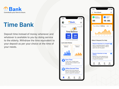 Time Bank App design