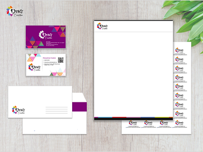 Stationary & Branding branding figma graphic design illustration logo print material stationary ui vector visiting card
