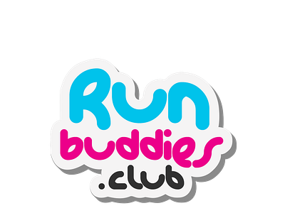 Runbuddies Logo branding design graphic design ill illustration logo