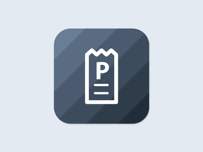 parkingApp 2 iOS App Icon app icon ios icon parken parkenapp parking