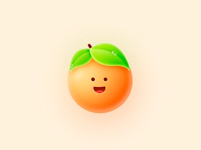 Oranges color design icon illustration logo ui