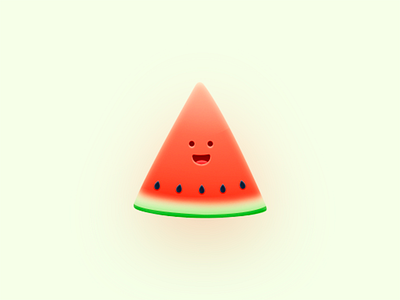 watermelon color design icon illustration logo ui