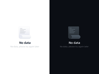 No Data Designs Themes Templates And Downloadable Graphic Elements On Dribbble