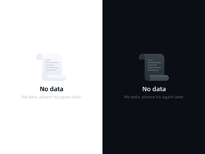 No Data Designs Themes Templates And Downloadable Graphic Elements On Dribbble