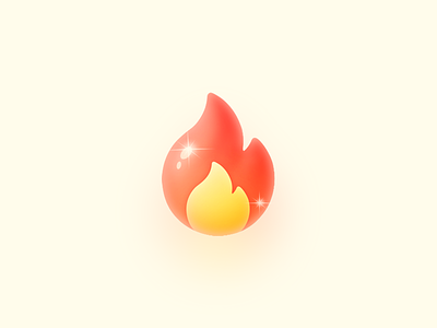 Fire color design icon illustration logo ui