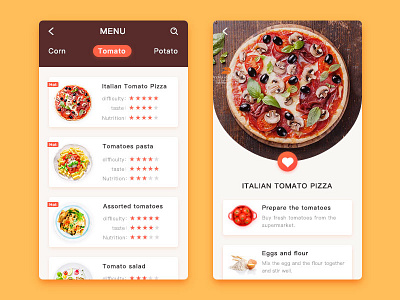 Delicious food app delicious food ui