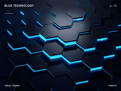 Technology wallpaper 3d design font poster vision