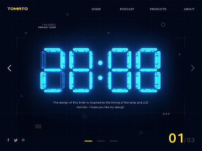 Timer 3d illustration web