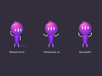 Brand role app character color design illustration ui