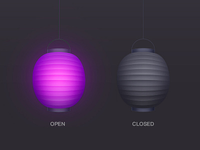 lantern app color design icon illustration ui