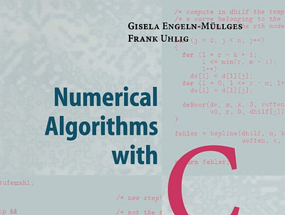 (DOWNLOAD)-Numerical Algorithms with C app book branding design download ebook graphic design illustration logo ui