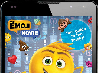 (EBOOK)-Emoji Encyclopedia (The Emoji Movie) app book branding design download ebook graphic design illustration logo ui