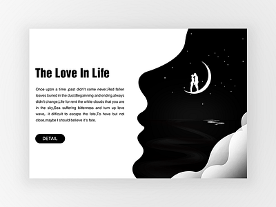 The Love In Life expression design illustrations ui