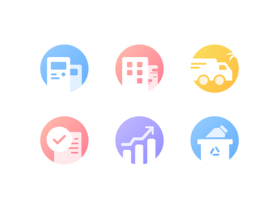 Corporate data background ICON