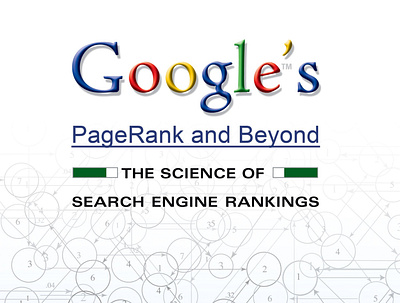 (BOOKS)-Google's PageRank and Beyond: The Science of Search Engi app book books branding design download graphic design illustration logo ui