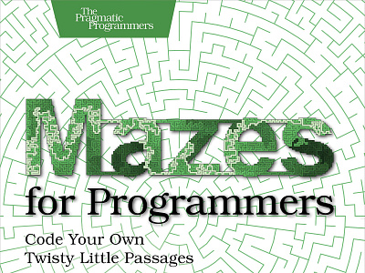 (BOOKS)-Mazes for Programmers: Code Your Own Twisty Little Passa app book books branding design download graphic design illustration logo ui
