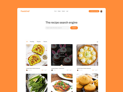 Feedchef graphic design ui