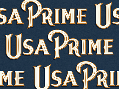 USA Prime logo type typography wordmark