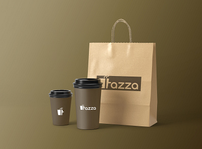 Tazza (coffee shop logo) dailylogochallenge design graphic design logo