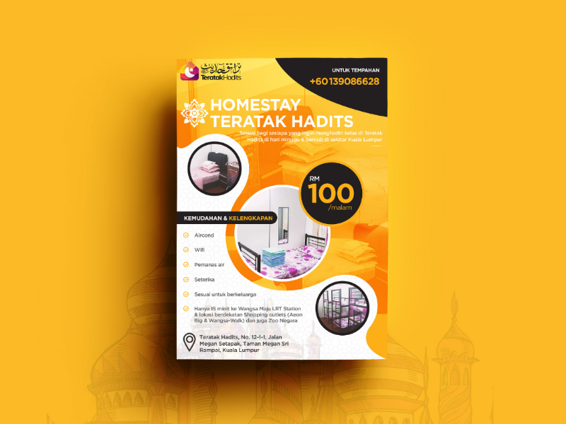 Homestay Flyer By Nursalam Zainal On Dribbble