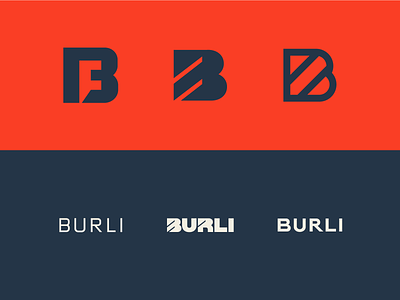 Burli branding Round 3 fitness gym logo logodesign portland startup typemark