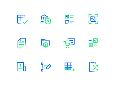 Docparser new icon concepts concepts icons saas design tech