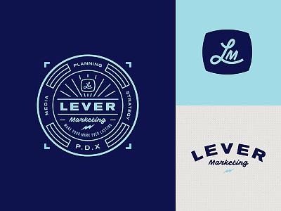 LM Branding Option A branding concept logo