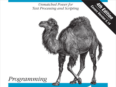 (BOOKS)-Programming Perl: Unmatched power for text processing an app book books branding design download ebook illustration logo ui