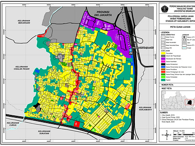 Land Use Map by Adhania Nurhana on Dribbble