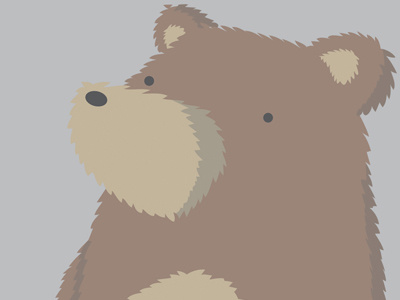 Birthday Bear bear birthday illustration vector