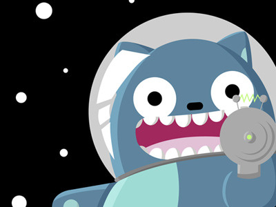 Space Cat cat illustrator space vector