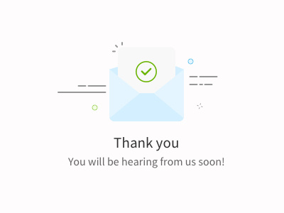 Thank You confirm contact icons illustration modal pop up sales submit success support thank you thanks