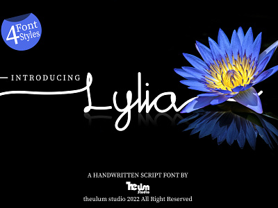 Lylia - Stylish Script Font