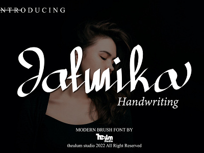 Jatmika - Lovely Handwriting Font beauty font branding clean cool cool font font font bundle graphic design handwriting handwriting font handwritten logo lovely font modern handwriting multilingual script simple typeface typography wedding font