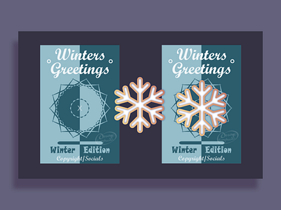 Winter enamel pin design branding design enamel pin graphic design snowflake vector winter