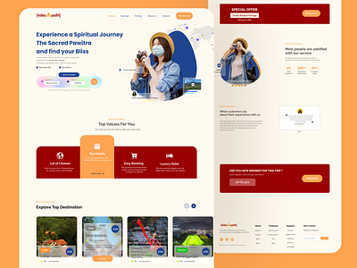 Cultural Trip Web Design app design graphic design landingpage ui ui design uiux ux web design