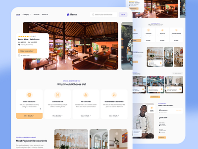 Resto - Restaurant Landingpage