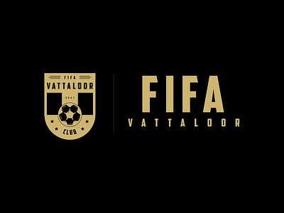 Fifa vattaloor football club logo branding football logo