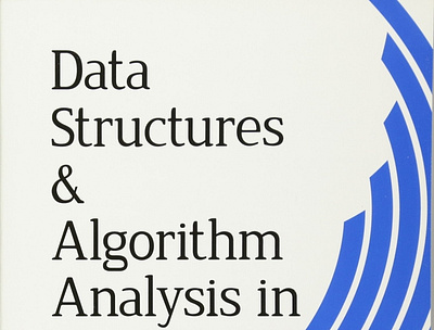 (EBOOK)-Data Structures and Algorithm Analysis in C++, Third Edi app book books branding design download ebook illustration logo ui
