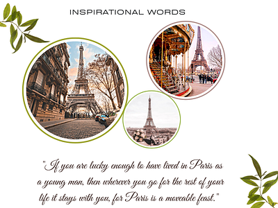 PARIS ! background and fonts typography water colour digital covers