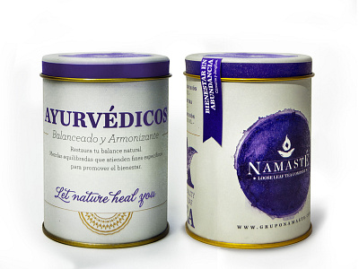 Namasté Tea Packaging branding colombia identity medellin packaging tea