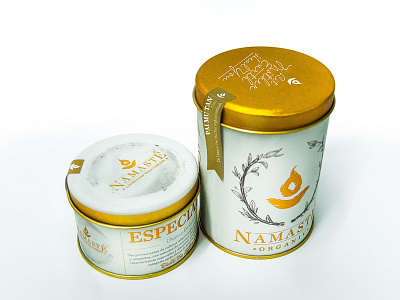 Namasté Tea Packaging branding colombia identity medellin packaging tea