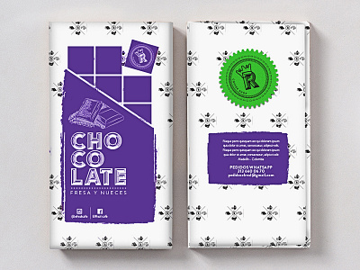 El Real Chocolate branding identity packaging