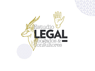 Estudio Legal branding logo logotype