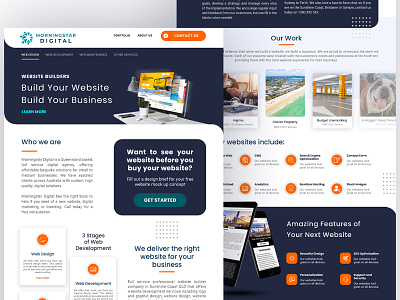 Website Mockup 2020 - Corporate branding design flat graphic design minimal typography ui ux web website
