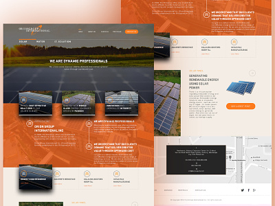 Website Mockup 2020 - Industrial branding design figma graphic design typography ui ux web website xd design