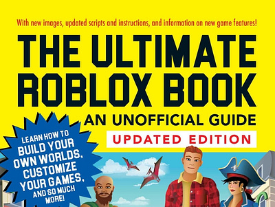 (BOOKS)-The Ultimate Roblox Book: An Unofficial Guide, Updated E app book books branding design download ebook illustration logo ui