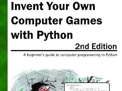 (BOOKS)-Invent Your Own Computer Games With Python app book books branding design download ebook illustration logo ui